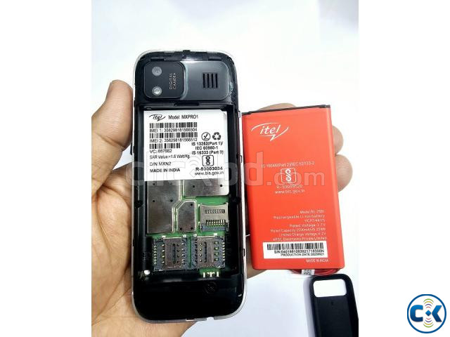 itel Magic X Pro 4g Wifi Button Phone large image 2