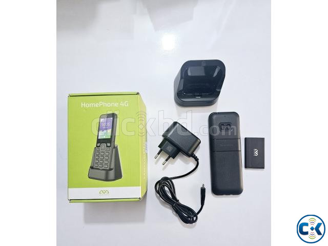 HomePhone 4G Wifi Cordless Phone Hotspot Black large image 1