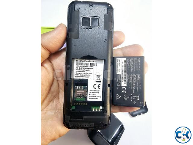 HomePhone 4G Wifi Cordless Phone Hotspot Black large image 2