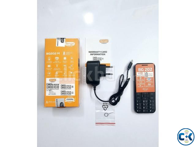 Bengal BG202 Button Phone Dual Sim Black large image 1