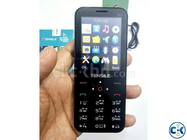 Tensile T23 Touch Button Phone Black large image 3