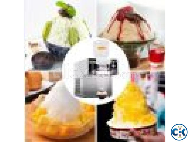 Snow Ice Cream Making Machine Model F24 large image 3
