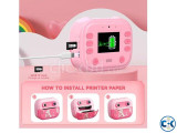 Small image 2 of 5 for Y16 Kids instant Print Camera With 3 Extra Paper Rolls | ClickBD