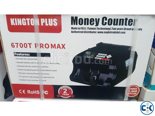 Kington Plus 6700T PRO MAX Money Counting Machine large image 0