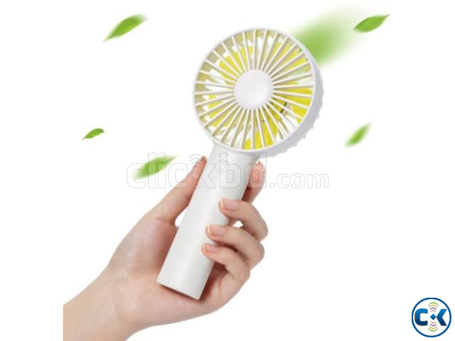 JISULIFE FA21 Personal Handheld Charging Fan 2000mAh Recharg large image 0
