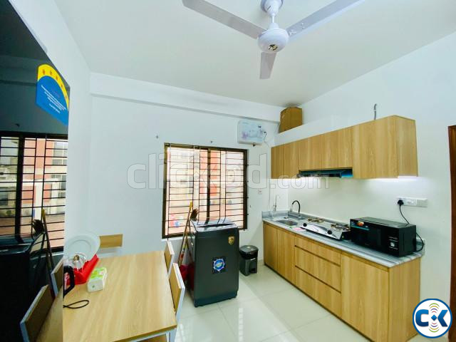 Elegant Furnished 3-Bedroom Apartment Rent Bashundhara R A large image 3