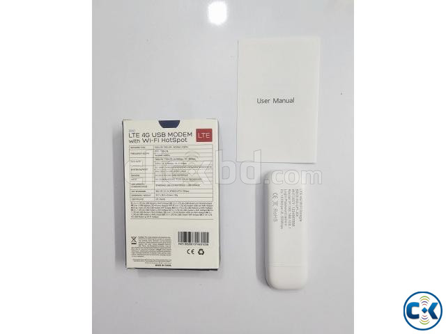 LTE 3 in 1 Wireless 4G USB MODEM with Wi-Fi HotSpot large image 2