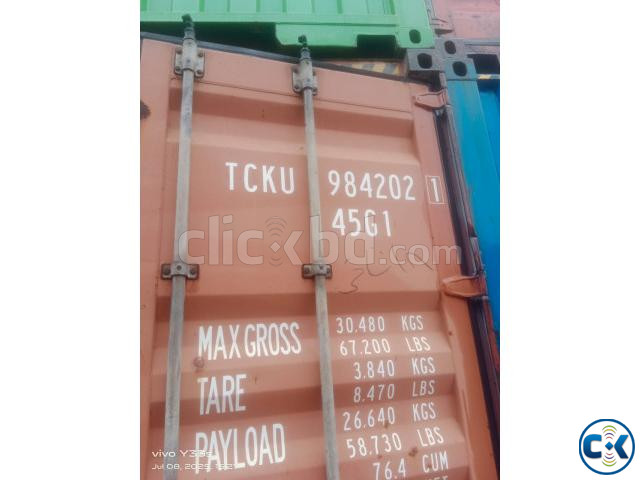20 40 feet office empty shipping container sale in BD large image 2