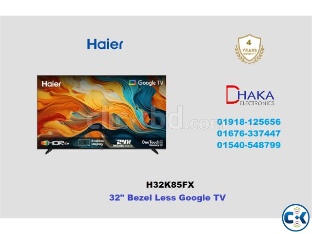 Haier 32 inch H32K85FX HD Google TV Official large image 0