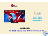 LG 55 inch C4 Evo OLED 4K AI Smart TV