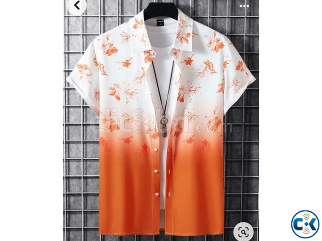 Half Sleeve Cotton Shirt For Men large image 1