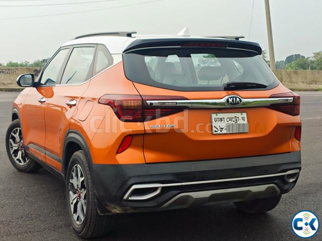 Kia Seltos 2020 Eye-Catching Orange White large image 1