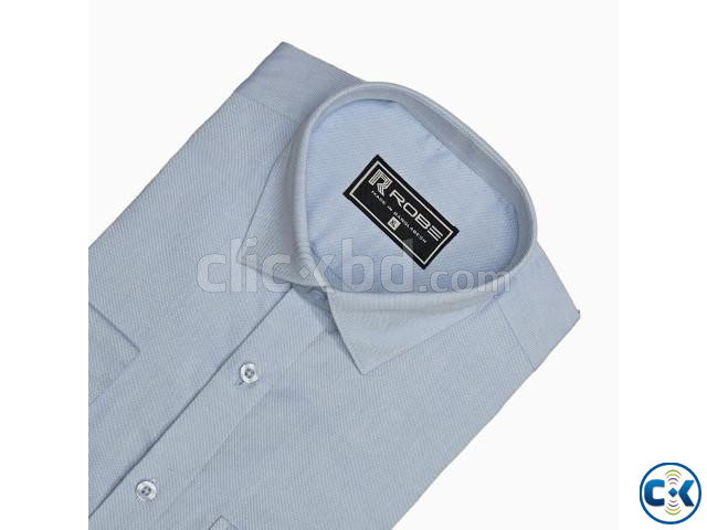 Cotton Exclusive Formal Shirt Sea Grean  large image 2