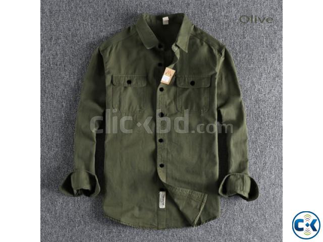 High Thickness Double Pocket Shirt.. large image 3