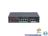 ONV-H3064PFD 6-Port Full Gigabit PoE Switch with 1 SFP Upl