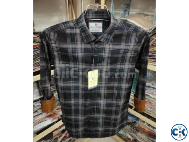Premium Quality Garments Cotton full Sleeve Check Shirt large image 2
