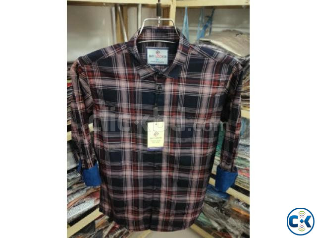 Premium Quality Garments Cotton full Sleeve Check Shirt large image 4
