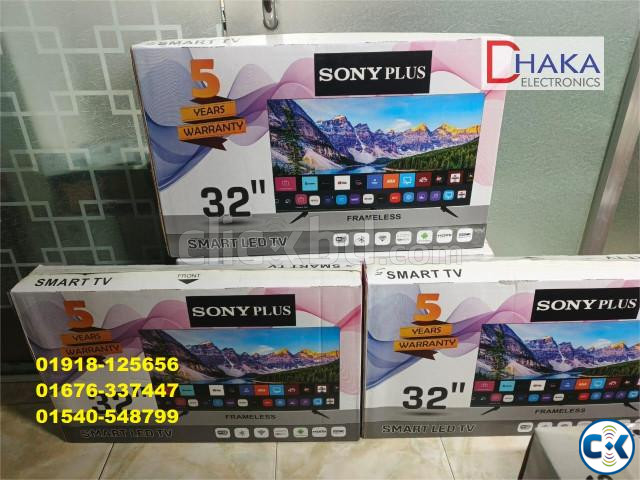 Sony Plus 32 inch Frameless Android HD Smart TV large image 0