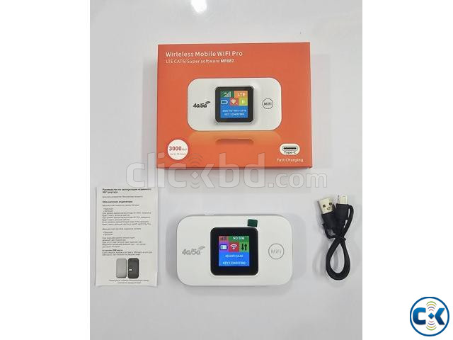 MF687 4G Plus Wifi Pocket Router 3000mAh large image 1
