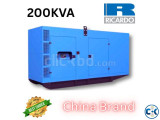Original Ricardo 200KVA Diesel Generator Price in Banglade