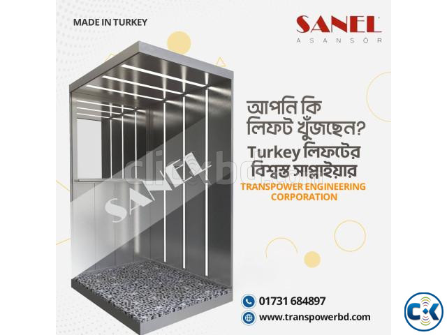 Sanel 2000 Kg Passenger Elevator Brand Sanel-Turkey  large image 3