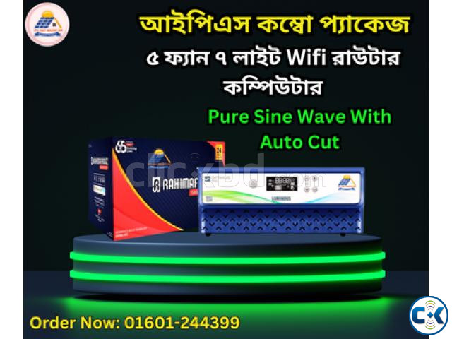 5 Fan 6 Light 1 wifi Router Coumputer Combo Package Home IPS large image 0