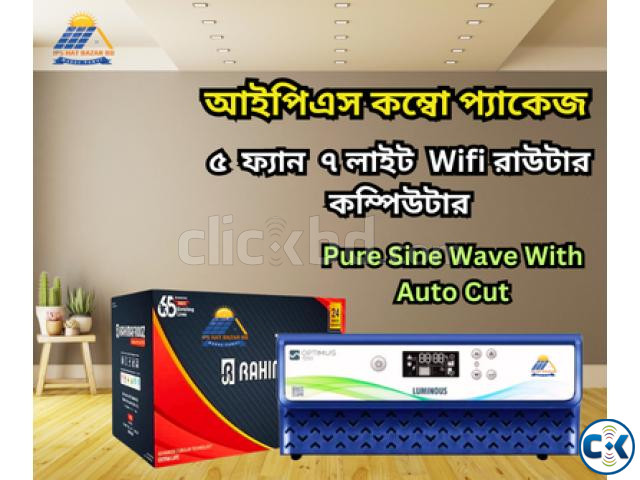 5 Fan 6 Light 1 wifi Router Coumputer Combo Package Home IPS large image 1