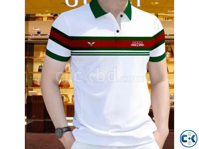 Cotton Polo Shirt For Men s large image 2
