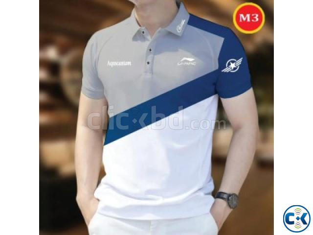 Cotton Polo Shirt For Men s large image 2