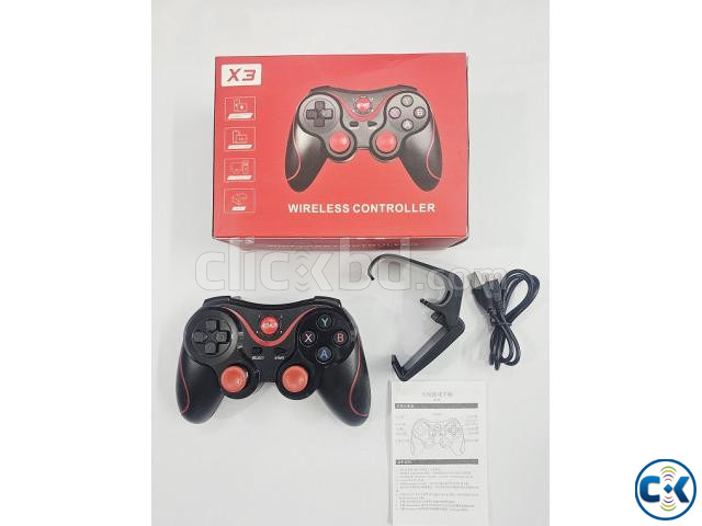 X3 Bluetooth Game Controller Gamepad for PC Mobile Phone large image 1