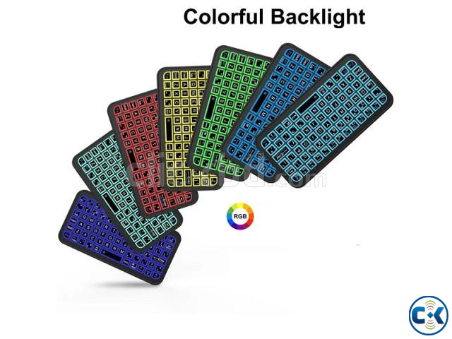 M7 Mini Bluetooth 5.2 Keyboard Colorful Light large image 0