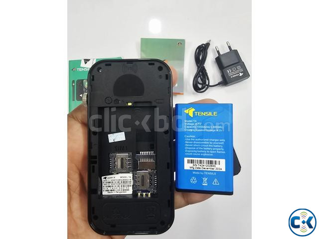 Tensile Light T4 Button Phone Roted Button Black large image 3