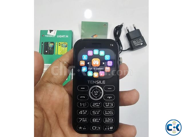 Tensile Light T4 Button Phone Roted Button Black large image 4