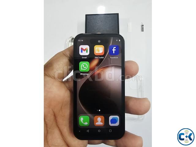 ONEMATH M17 Pro 4G Mini Android Smartphone-Black large image 2