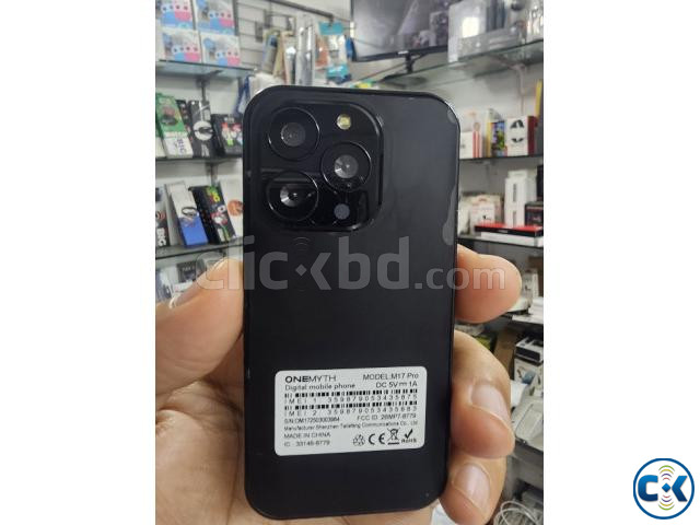 ONEMATH M17 Pro 4G Mini Android Smartphone-Black large image 3