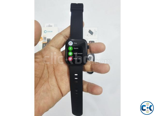 Colmi P71 Bluetooth Call Smartwatch Black large image 4