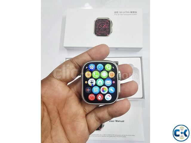 S8 Ultra Android Smart Watch 8GB RAM 128GB ROM Wifi large image 3