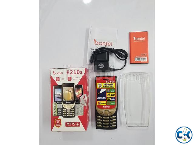 Bontel 8210S Phone Dual Sim 3000mAh With Cover large image 3