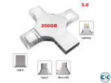 Small image 5 of 5 for 256GB 4 in 1 OTG Flash Drive Pen Drive | ClickBD