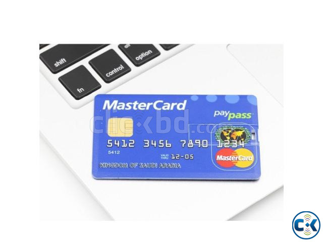 Credit Card Shape Slim 64GB USB Flash Drive large image 3