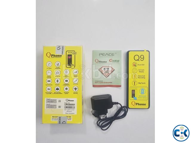 Qphone Q9 Touch Button Phone Blue large image 3