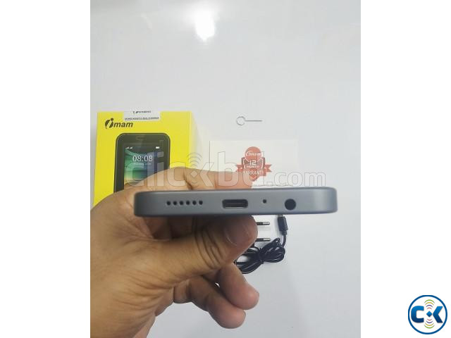 imam C7 Vista Button Phone 3.5 inch Display Gray large image 1
