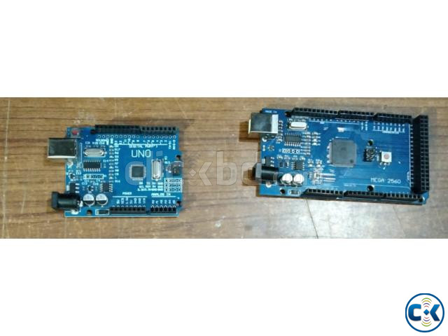 2 Arduino Uno R3 s and 1 Arduino Mega 2560 large image 4
