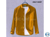 Men s Solid Colour Ban color Shirt Katali 