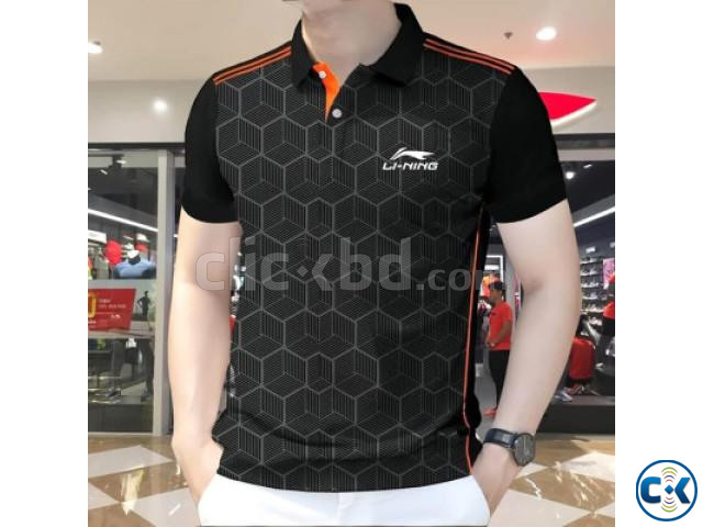 Stylish Half Sleeve Polo Shirt large image 1