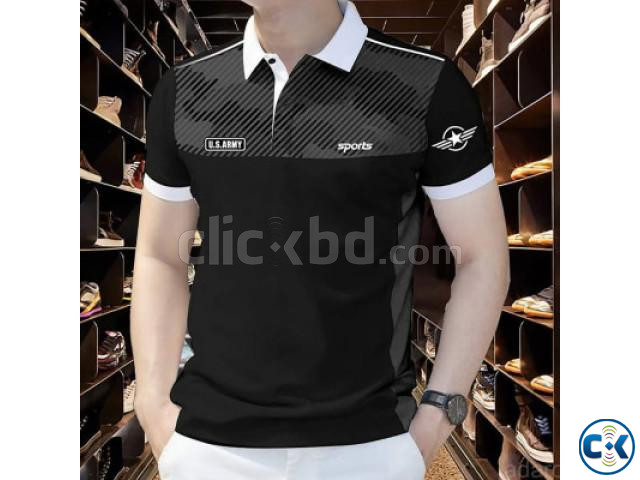 Stylish Half Sleeve Polo Shirt large image 0