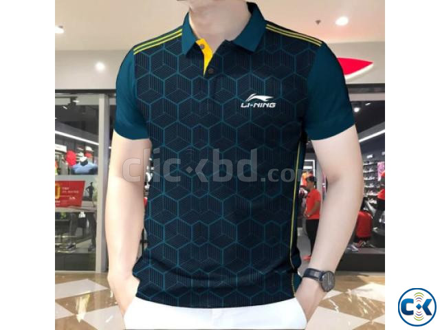 Stylish Half Sleeve Polo Shirt large image 1