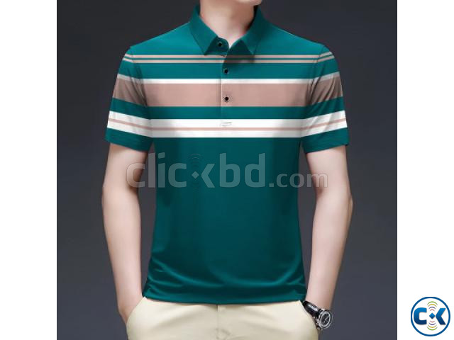 Stylish Half Sleeve Polo Shirt large image 4