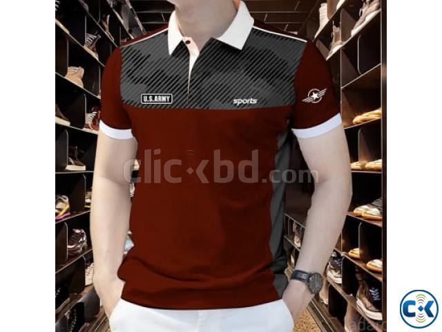 Men s Cotton Polo Shirt large image 1