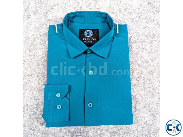 Premium China Micro Stig Shirt Formal Casual White  large image 1